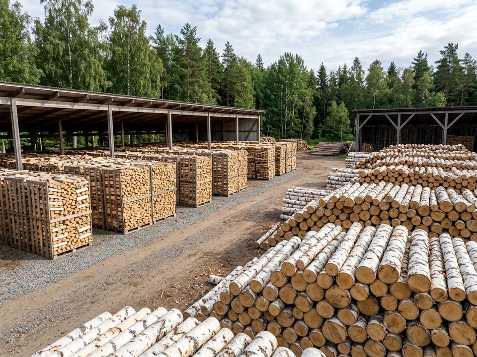 Кругляк берёзовый для распила в Красная Пахре